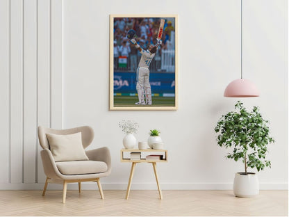 Virat Kohli Photo Frame, Poster Canvas  – Premium Cricket Memorabilia