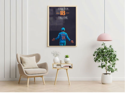 Virat Kohli Photo Frame, Poster Canvas  – Premium Cricket Memorabilia