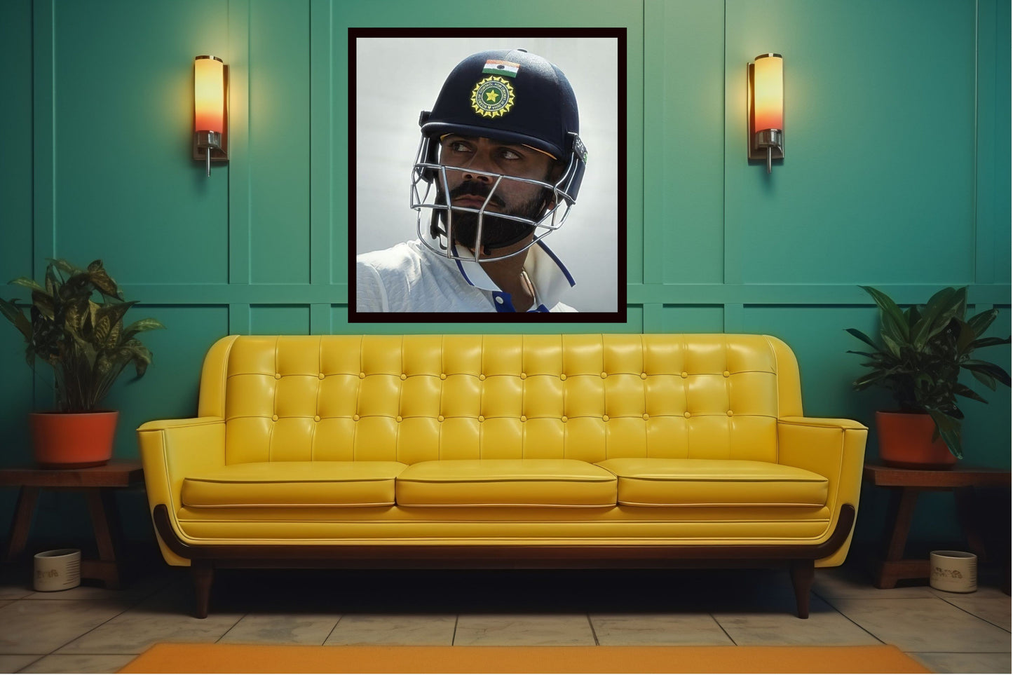 Virat Kohli Photo Frame, Poster Canvas  – Premium Cricket Memorabilia