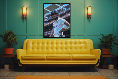 Virat Kohli Photo Frame, Poster Canvas  – Premium Cricket Memorabilia