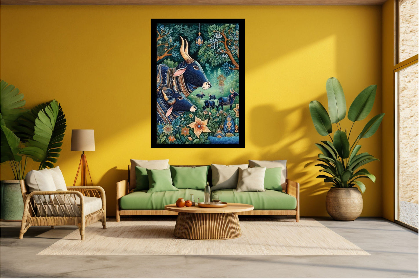 Elegant Canvas Wall Art for Living Room, Bedroom, Office - Modern Abstract Paintings - Framed Decorative Art