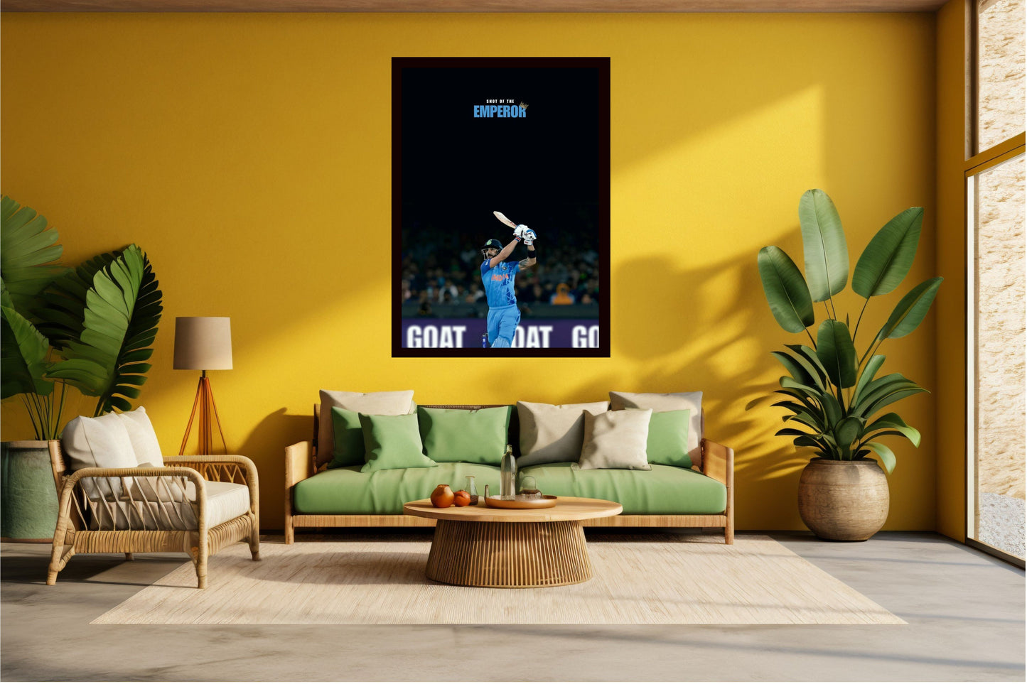Virat Kohli Photo Frame, Poster Canvas  – Premium Cricket Memorabilia
