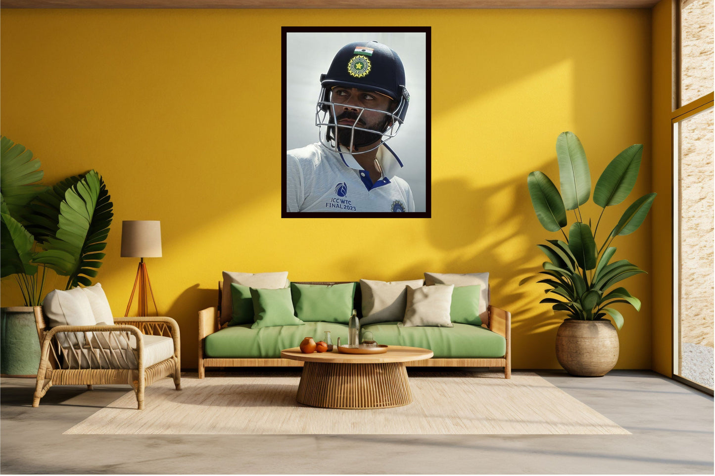 Virat Kohli Photo Frame, Poster Canvas  – Premium Cricket Memorabilia