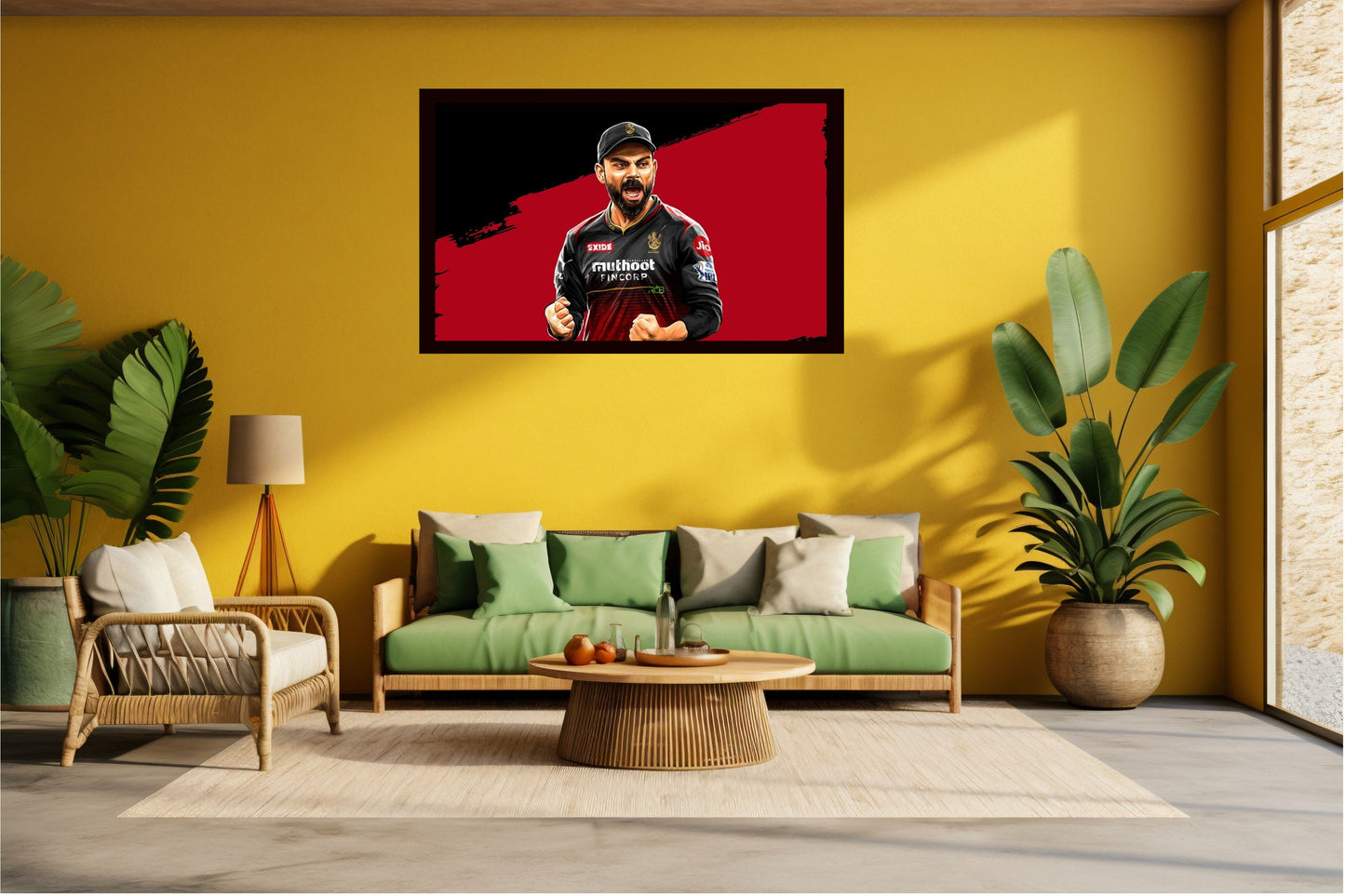 Virat Kohli Photo Frame, Poster Canvas  – Premium Cricket Memorabilia