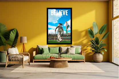 Rohit Sharma Wall Art Motivational Art
