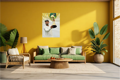 Virat Kohli Photo Frame, Poster Canvas  – Premium Cricket Memorabilia