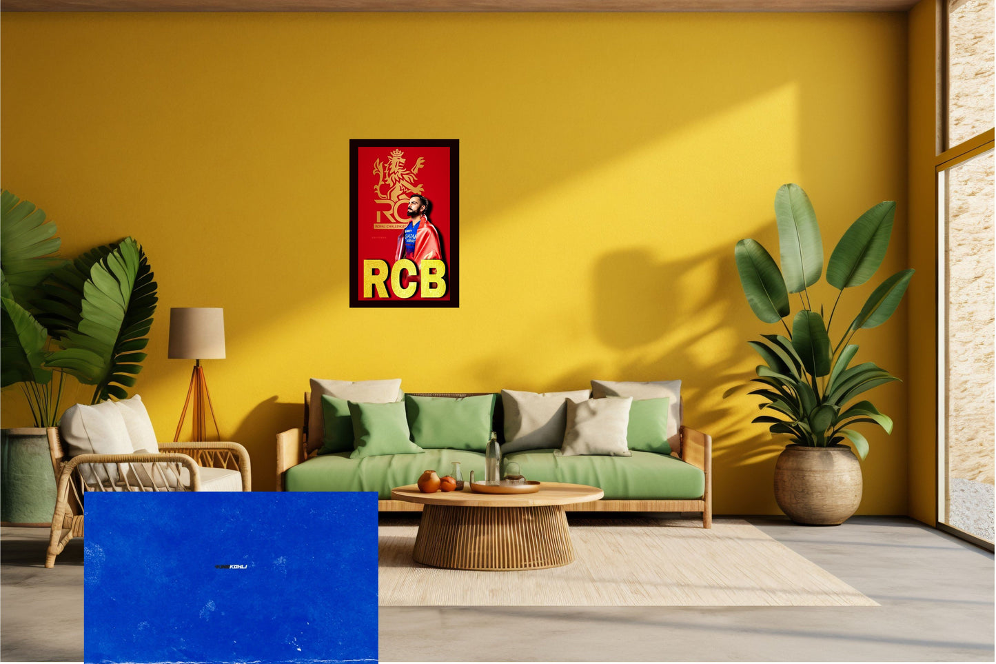 Virat Kohli Photo Frame, Poster Canvas  – Premium Cricket Memorabilia