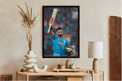 Virat Kohli Photo Frame, Poster Canvas  – Premium Cricket Memorabilia