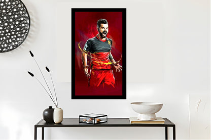 Virat Kohli Photo Frame, Poster Canvas  – Premium Cricket Memorabilia