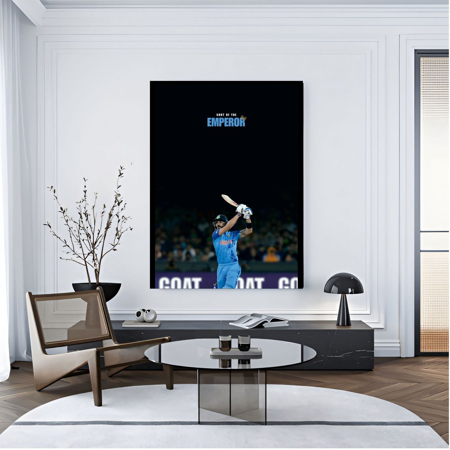 Virat Kohli Photo Frame, Poster Canvas  – Premium Cricket Memorabilia