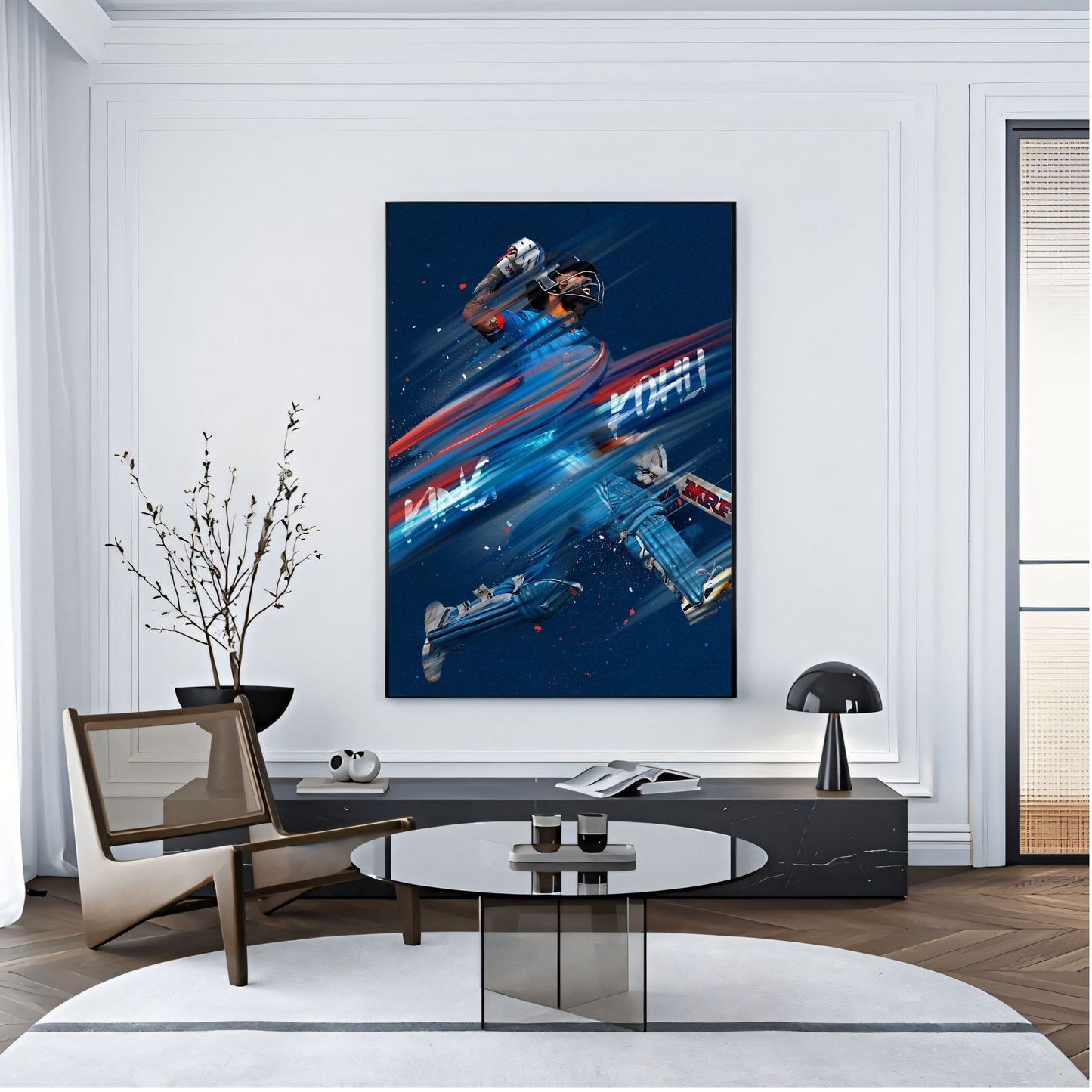 Virat Kohli Photo Frame, Poster Canvas  – Premium Cricket Memorabilia