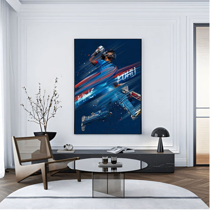 Virat Kohli Photo Frame, Poster Canvas  – Premium Cricket Memorabilia