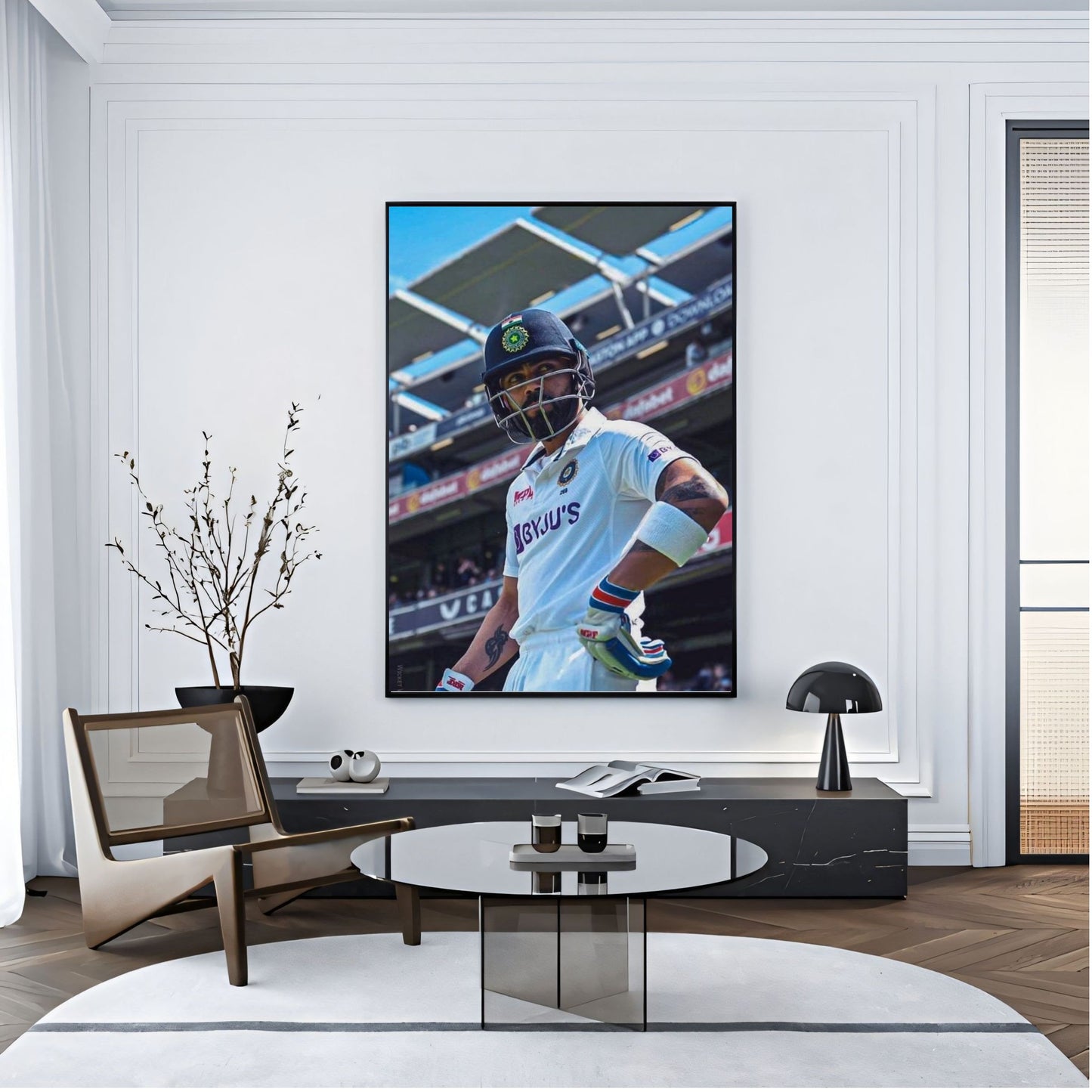 Virat Kohli Photo Frame, Poster Canvas  – Premium Cricket Memorabilia