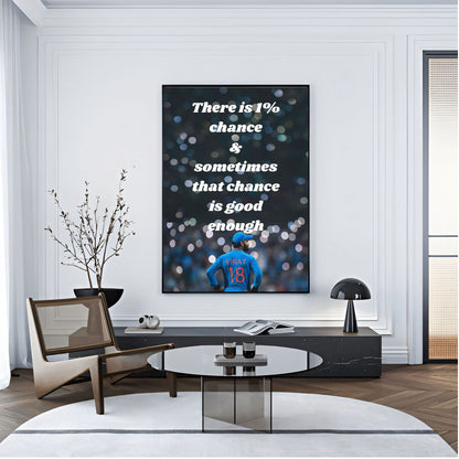 Virat Kohli Photo Frame, Poster Canvas  – Premium Cricket Memorabilia