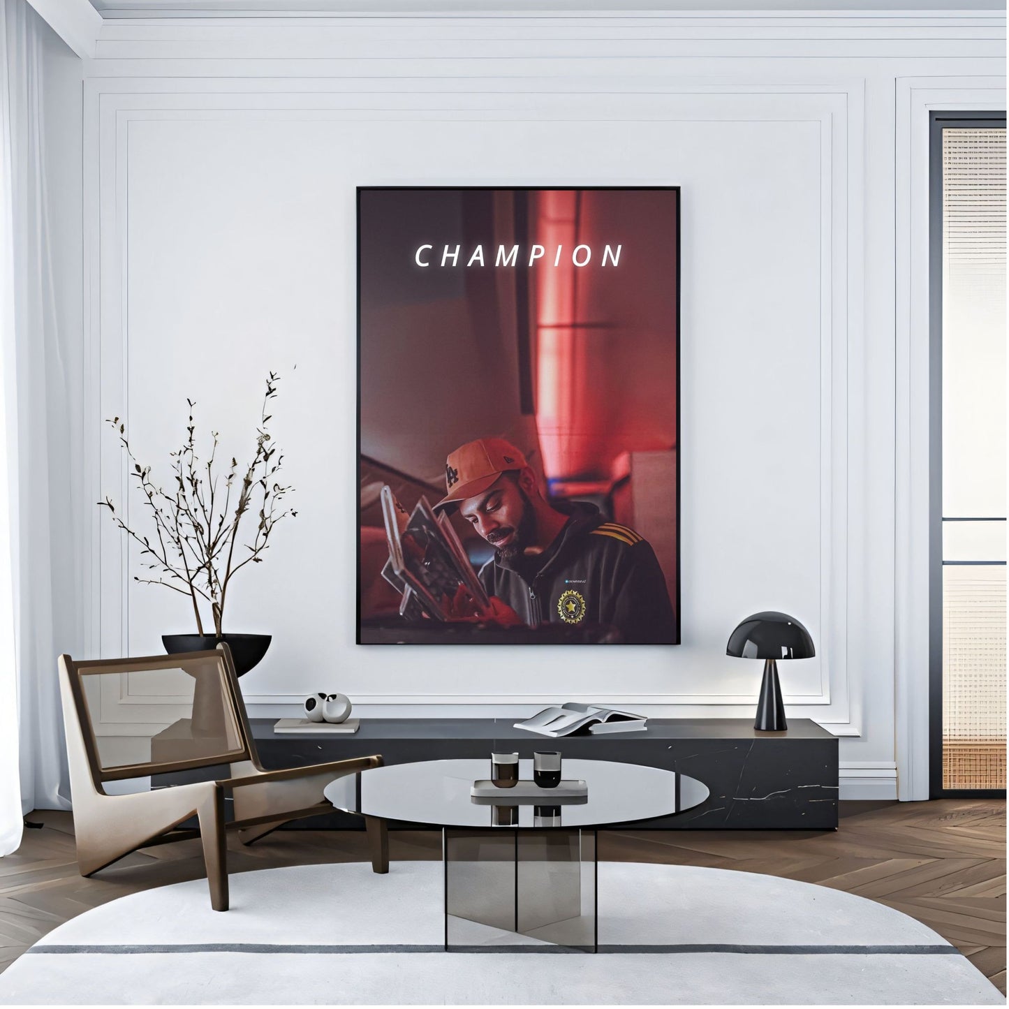 Virat Kohli Photo Frame, Poster Canvas  – Premium Cricket Memorabilia