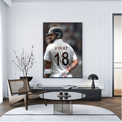 Virat Kohli Photo Frame, Poster Canvas  – Premium Cricket Memorabilia