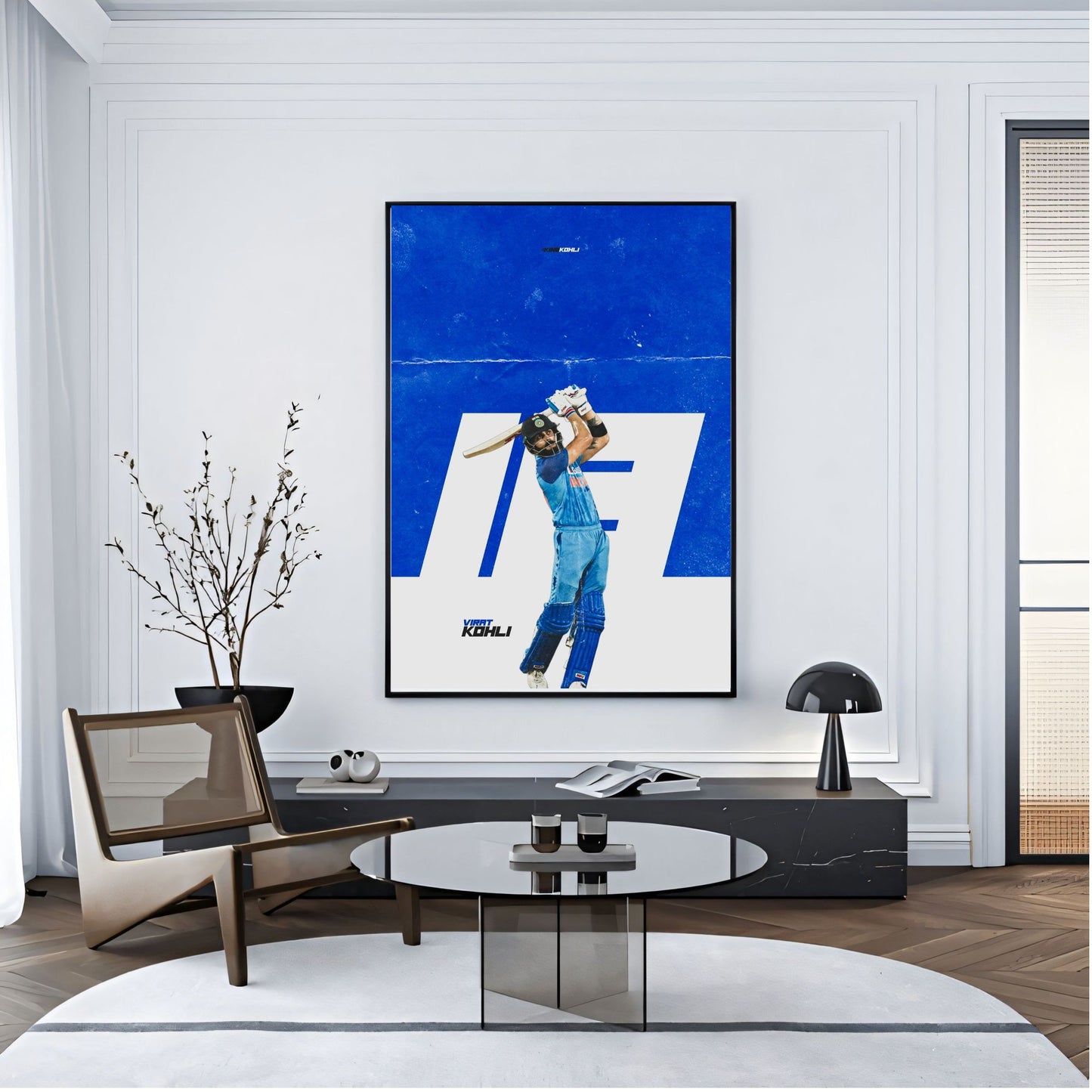 Virat Kohli Photo Frame, Poster Canvas  – Premium Cricket Memorabilia