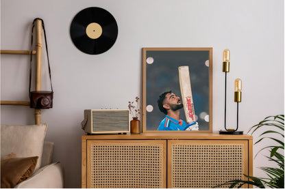 Virat Kohli Photo Frame, Poster Canvas  – Premium Cricket Memorabilia