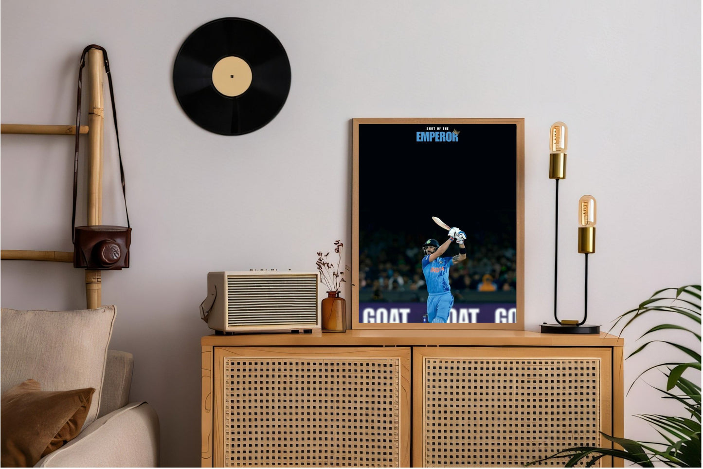 Virat Kohli Photo Frame, Poster Canvas  – Premium Cricket Memorabilia