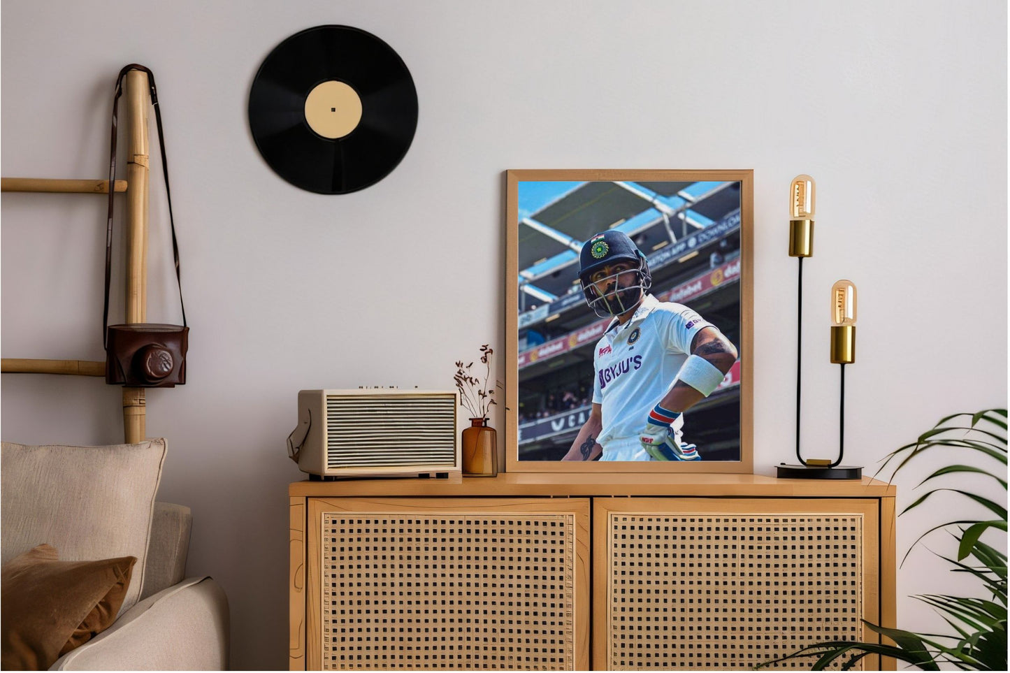 Virat Kohli Photo Frame, Poster Canvas  – Premium Cricket Memorabilia