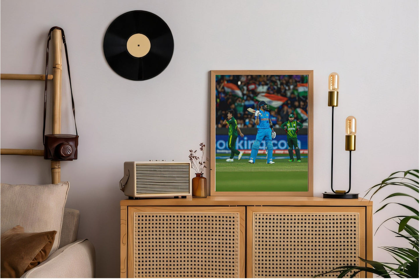 Virat Kohli Photo Frame, Poster Canvas  – Premium Cricket Memorabilia