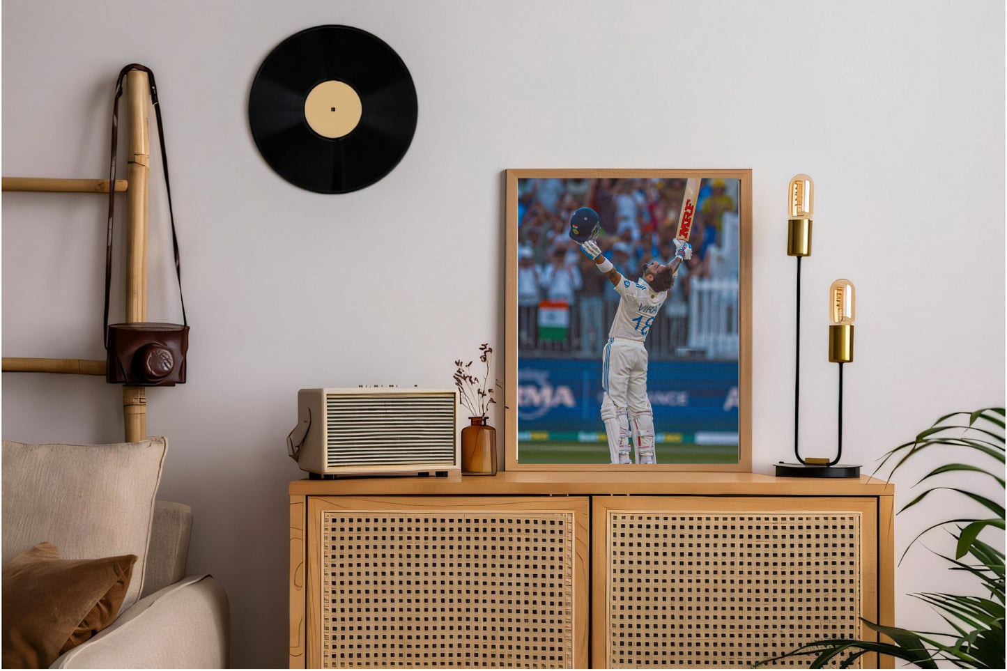 Virat Kohli Photo Frame, Poster Canvas  – Premium Cricket Memorabilia