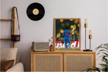 Virat Kohli Photo Frame, Poster Canvas  – Premium Cricket Memorabilia