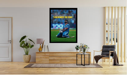 Virat Kohli Photo Frame, Poster Canvas  – Premium Cricket Memorabilia