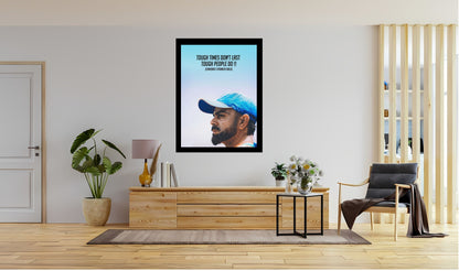 Virat Kohli Photo Frame, Poster Canvas  – Premium Cricket Memorabilia