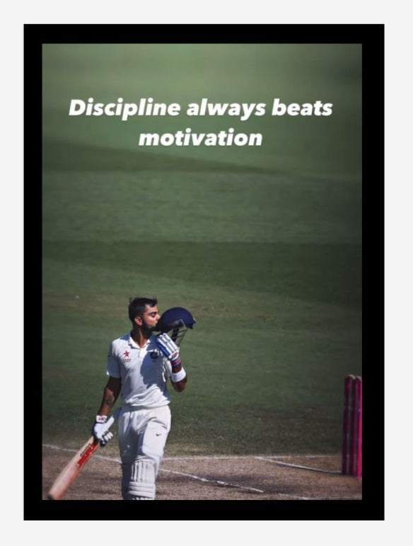 Virat Kohli Photo Frame, Poster Canvas  – Premium Cricket Memorabilia