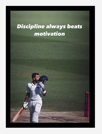Virat Kohli Photo Frame, Poster Canvas  – Premium Cricket Memorabilia