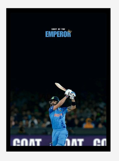 Virat Kohli Photo Frame, Poster Canvas  – Premium Cricket Memorabilia