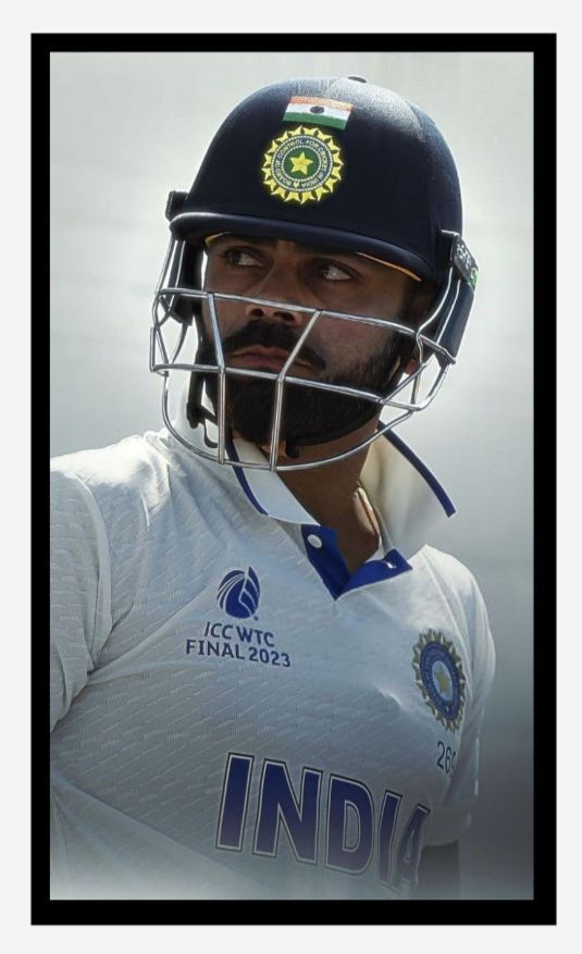 Virat Kohli Photo Frame, Poster Canvas  – Premium Cricket Memorabilia