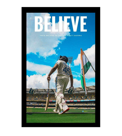 Rohit Sharma Wall Art Motivational Art
