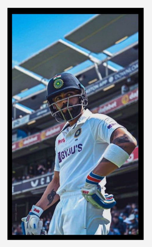 Virat Kohli Photo Frame, Poster Canvas  – Premium Cricket Memorabilia