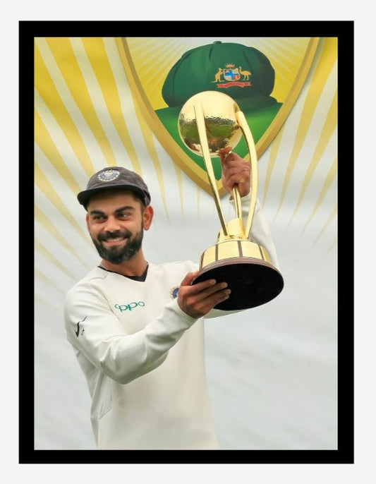 Virat Kohli Photo Frame, Poster Canvas  – Premium Cricket Memorabilia