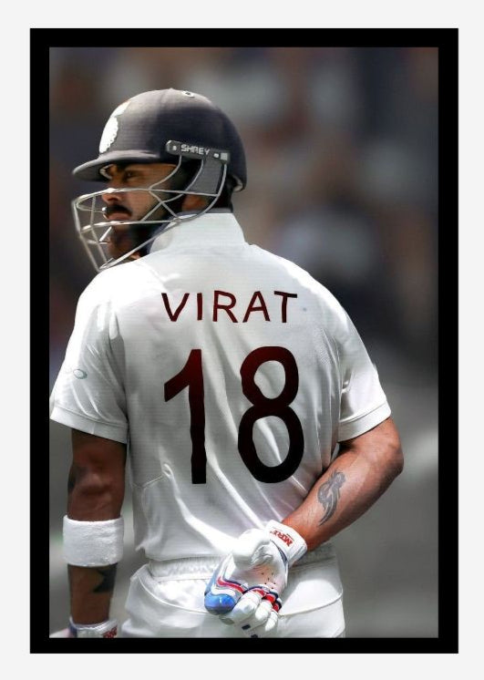 Virat Kohli Photo Frame, Poster Canvas  – Premium Cricket Memorabilia