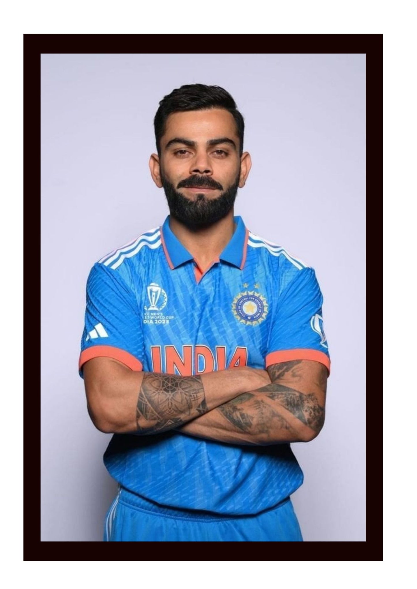 Virat Kohli Photo Frame, Poster Canvas  – Premium Cricket Memorabilia