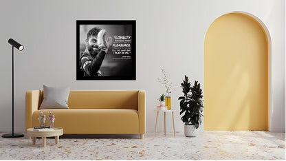 Virat Kohli Photo Frame, Poster Canvas  – Premium Cricket Memorabilia
