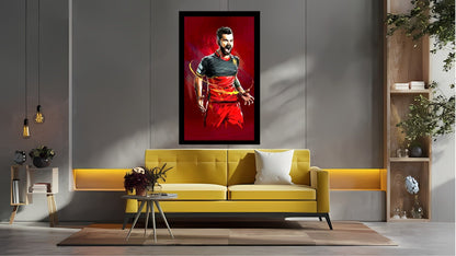 Virat Kohli Photo Frame, Poster Canvas  – Premium Cricket Memorabilia