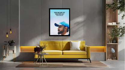 Virat Kohli Photo Frame, Poster Canvas  – Premium Cricket Memorabilia