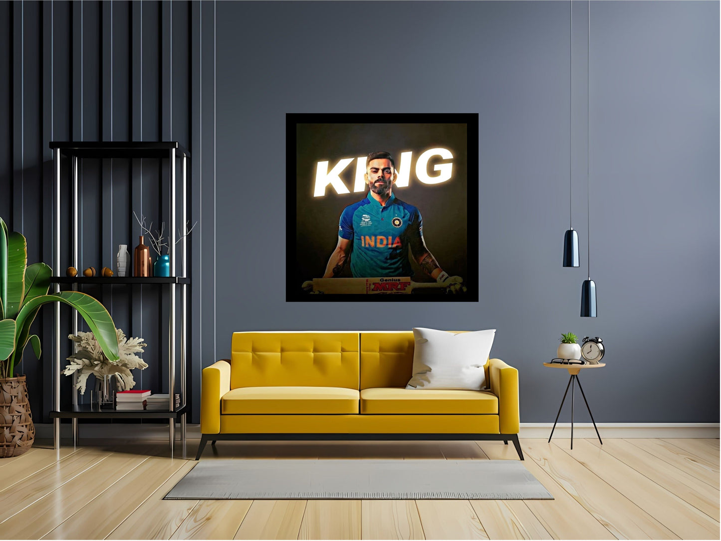 Virat Kohli Photo Frame, Poster Canvas  – Premium Cricket Memorabilia