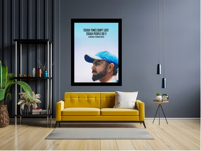Virat Kohli Photo Frame, Poster Canvas  – Premium Cricket Memorabilia