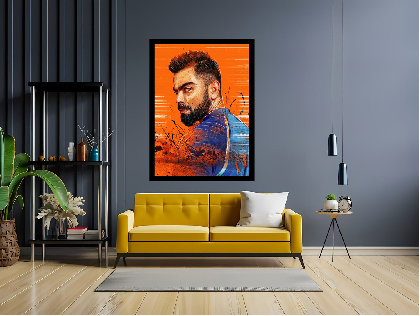 Virat Kohli Photo Frame, Poster Canvas  – Premium Cricket Memorabilia