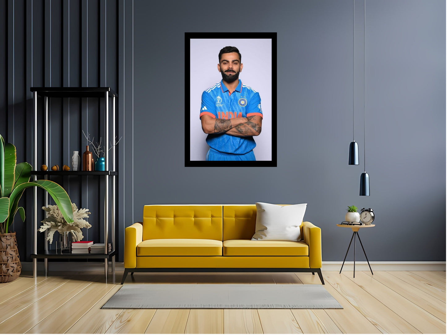 Virat Kohli Photo Frame, Poster Canvas  – Premium Cricket Memorabilia